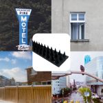 Ακίδες απώθησης πουλιών, ζώων, διαρηκτών πράσινες 1.7cm | Απωθητικά Πουλιών στο  SECURETECH