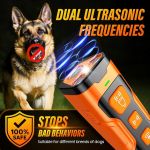 Portable 3X Ultrasonic Dog Repeller, Bark Deterrent & Training Device | Dog Cat Repellers στο  SECURETECH