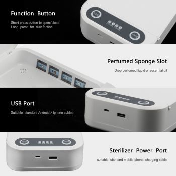 Ασύρματος φορτιστής κινητων, Αποστειρωτής UV-C | Παραϊατρικά Είδη στο  SECURETECH