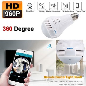 Πανοραμική κάμερα Λαμπτήρας | Προστασία χώρων στο  SECURETECH