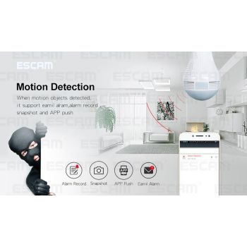 Πανοραμική κάμερα Λαμπτήρας | Προστασία χώρων στο  SECURETECH