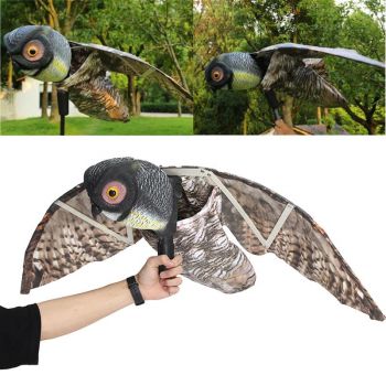 Κουκουβάγια σκιάχτρο κινούμενη για απώθηση πτηνών | Απωθητικά Πουλιών στο  SECURETECH