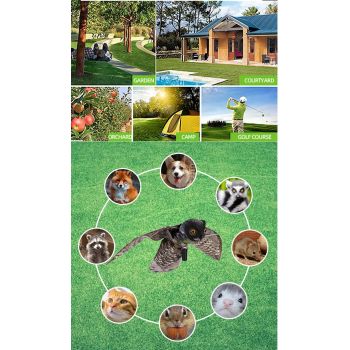 Κουκουβάγια σκιάχτρο κινούμενη για απώθηση πτηνών | Απωθητικά Πουλιών στο  SECURETECH