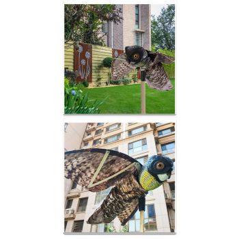 Κουκουβάγια σκιάχτρο κινούμενη για απώθηση πτηνών | Απωθητικά Πουλιών στο  SECURETECH