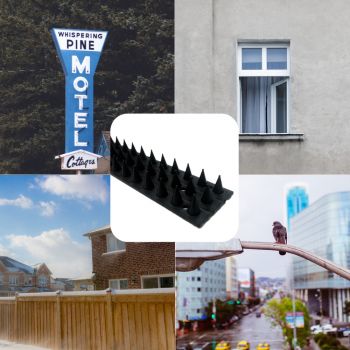 Ακίδες απώθησης πουλιών, ζώων, διαρηκτών πράσινες 1.7cm | Απωθητικά Πουλιών στο  SECURETECH