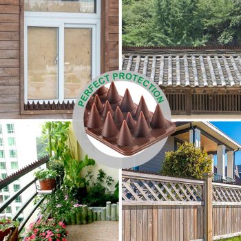 Ακίδες απώθησης πουλιών, ζώων, διαρηκτών πράσινες 1.7cm | Απωθητικά Πουλιών στο  SECURETECH