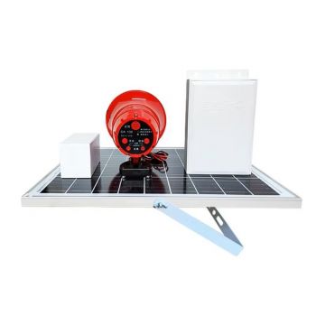 Ηλιακό Απωθητικό πουλιών με ήχους | Απωθητικά Πουλιών στο  SECURETECH