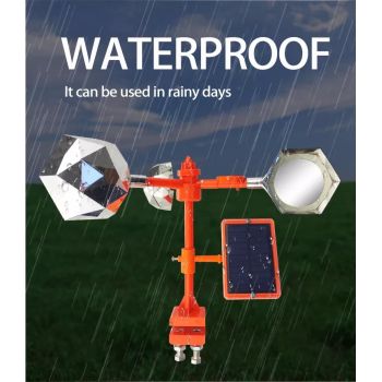 Ηλιακή απωθητική συσκευή πουλιών με αέρα και ήχους | Απωθητικά Πουλιών στο  SECURETECH