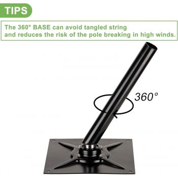 Περιστρεφόμενη Βαση στήριξης Ιπτάμενου Αετού απώθησης πουλιών | Απωθητικά Πουλιών στο  SECURETECH