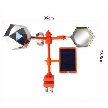 Ηλιακή απωθητική συσκευή πουλιών με αέρα και ήχους | Απωθητικά Πουλιών στο  SECURETECH