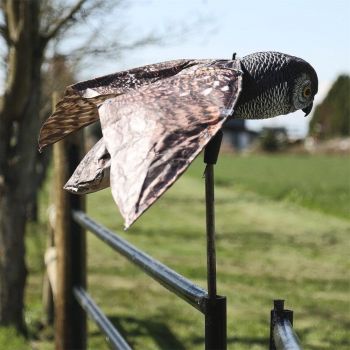 Κουκουβάγια σκιάχτρο κινούμενη για απώθηση πτηνών | Απωθητικά Πουλιών στο  SECURETECH