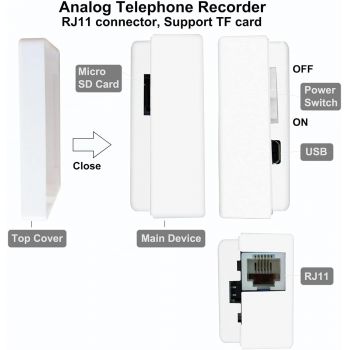 Μίνι Καταγραφικό σταθερού Τηλεφωνου | Ψηφιακά Καταγραφικά  στο  SECURETECH