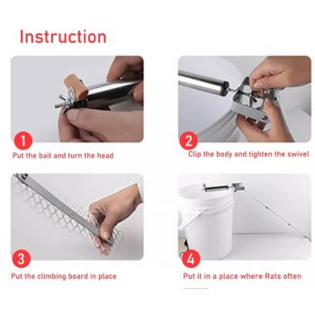 Παγίδα φάκα ποντικιών και αρουραίων με ράβδο Επαναχρησιμοποιούμενη | Απωθητικά Τρωκτικών στο  SECURETECH