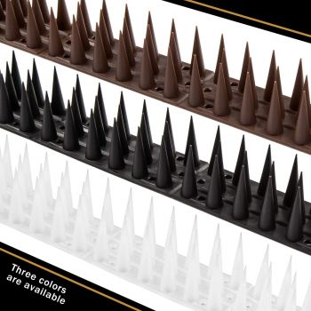 Απωθητικές ακίδες ΚΑΦΕ, ΜΑΥΡΕΣ, ΓΚΡΙ, ΚΕΡΑΜΙΔΙ, ΠΡΑΣΙΝΕΣ, ΑΣΠΡΕΣ | Απωθητικά Πουλιών στο  SECURETECH