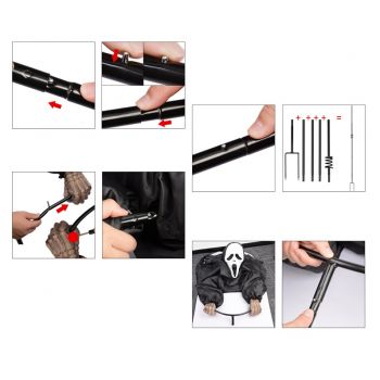 Κινούμενο Σκιάχτρο απωθησης πουλιων-ζώων | Απωθητικά Πουλιών στο  SECURETECH