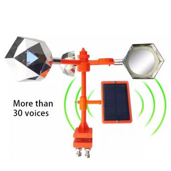 Ηλιακή απωθητική συσκευή πουλιών με αέρα και ήχους | Απωθητικά Πουλιών στο  SECURETECH